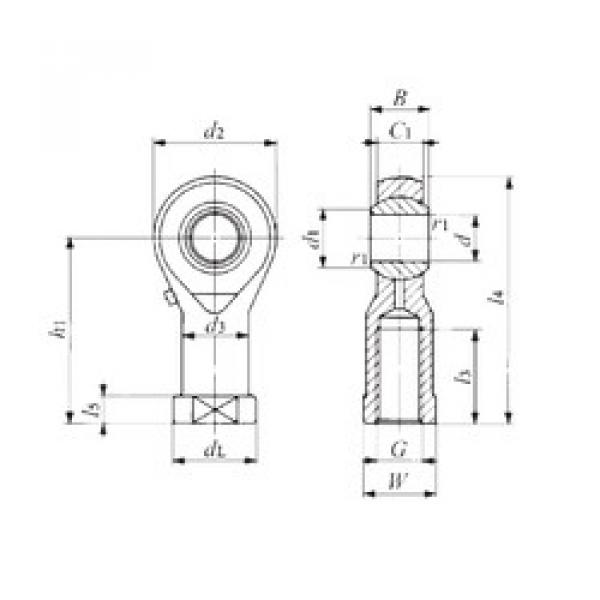 Bearing PHSA 10 IKO #1 image