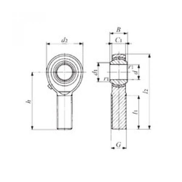 Bearing POS 10 IKO #1 image