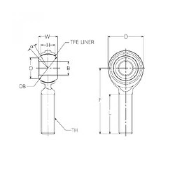 Bearing RBT18E NMB #1 image