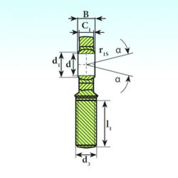 Bearing SA 20 C ISB #1 image