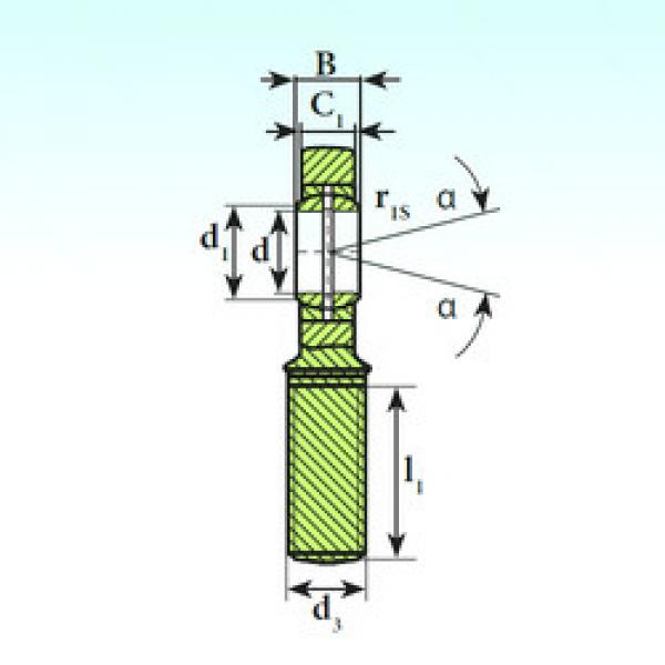 Bearing SA 17 ES 2RS ISB #1 image