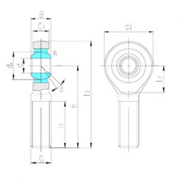 Bearing SA25ES LS #1 image