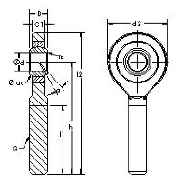 Bearing SA15ET-2RS AST #1 image