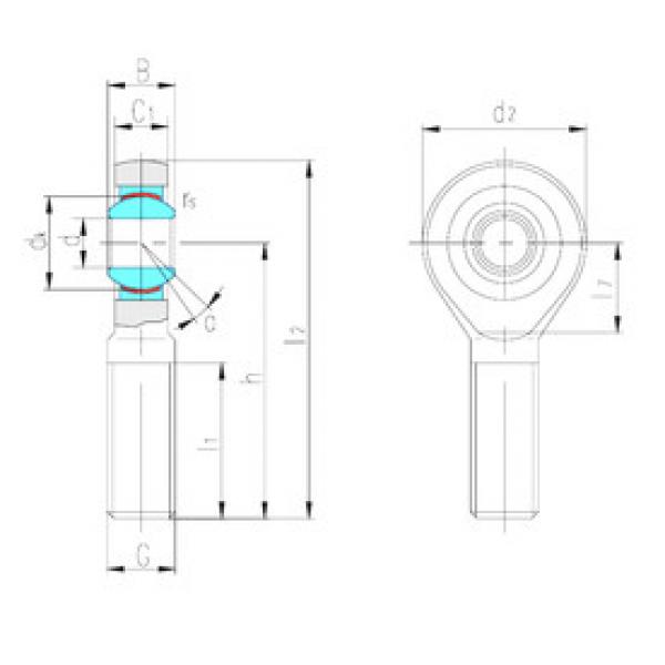 Bearing SAJK12C LS #1 image