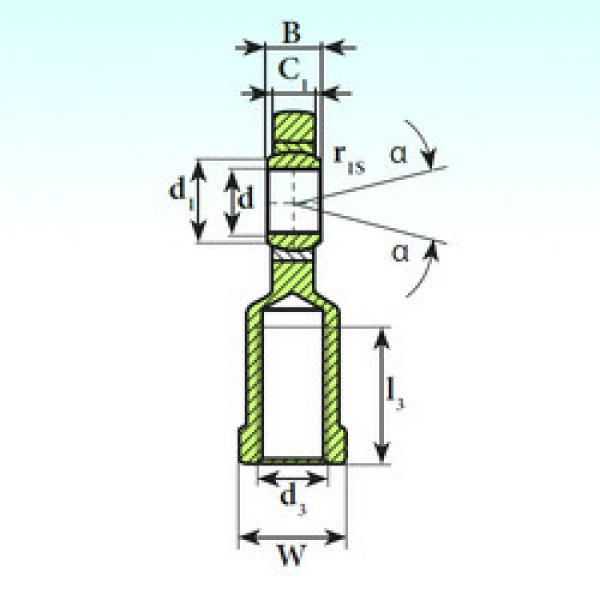 Bearing SI 12 C ISB #1 image