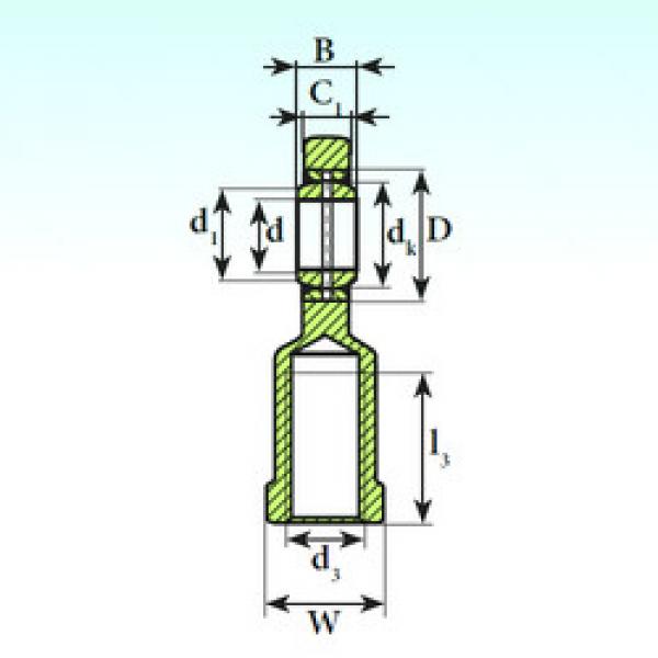 Bearing SI 20 ES 2RS ISB #1 image