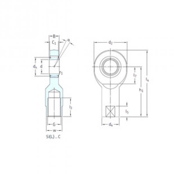 Bearing SI17C SKF #1 image