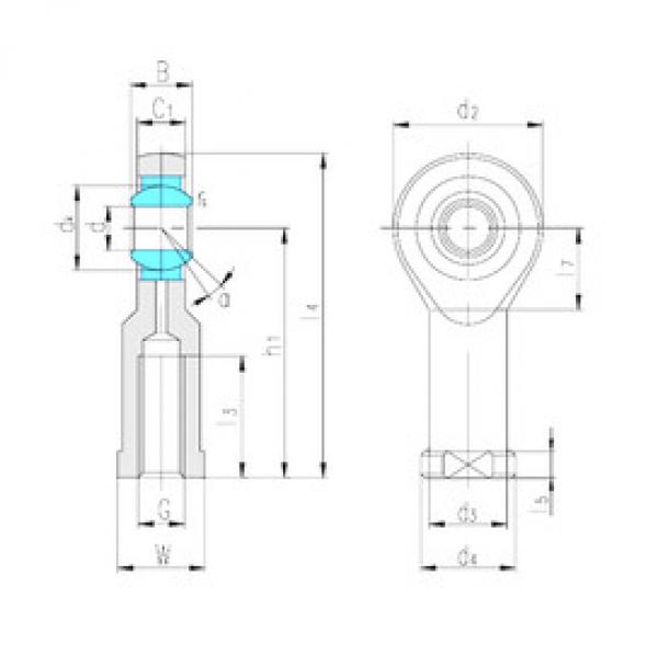 Bearing SI45ES LS #1 image