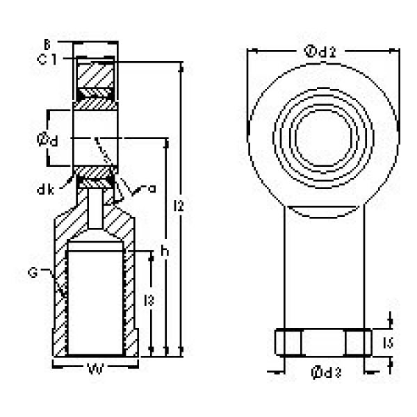 Bearing SI15ET-2RS AST #1 image