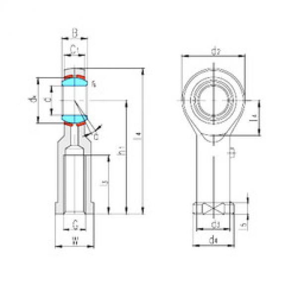 Bearing SIBP10S/B1 LS #1 image