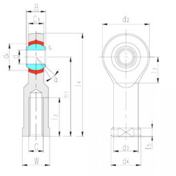 Bearing SIBP12N LS #1 image