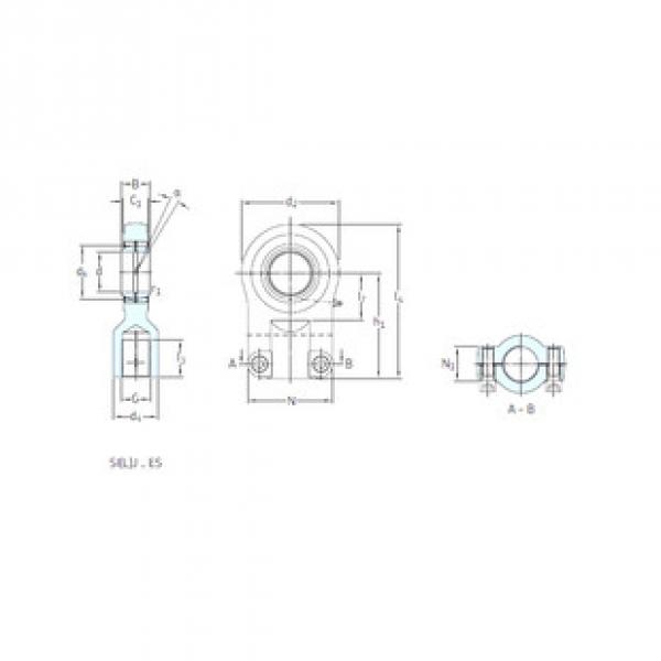 Bearing SIJ20ES SKF #1 image