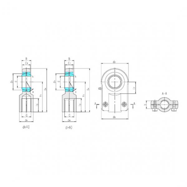 Bearing SIQ100ES LS #1 image