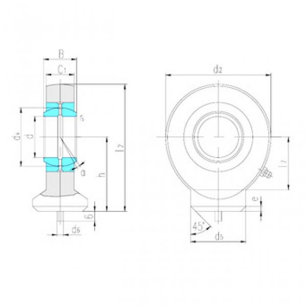 Bearing SK25ES LS #1 image