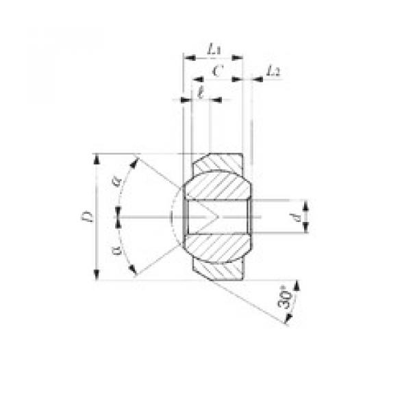 Bearing SNA 4 IKO #1 image