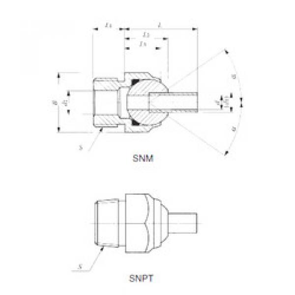 Bearing SNM 10-60 IKO #1 image