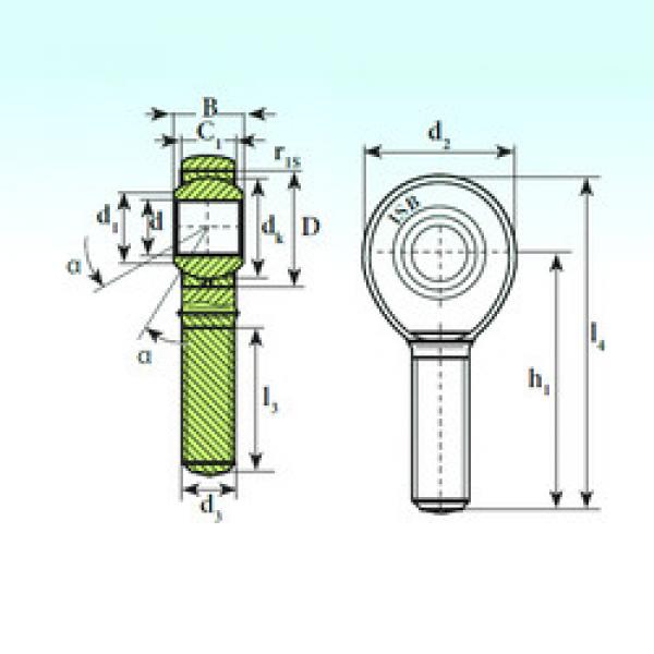 Bearing TSM 12 C ISB #1 image