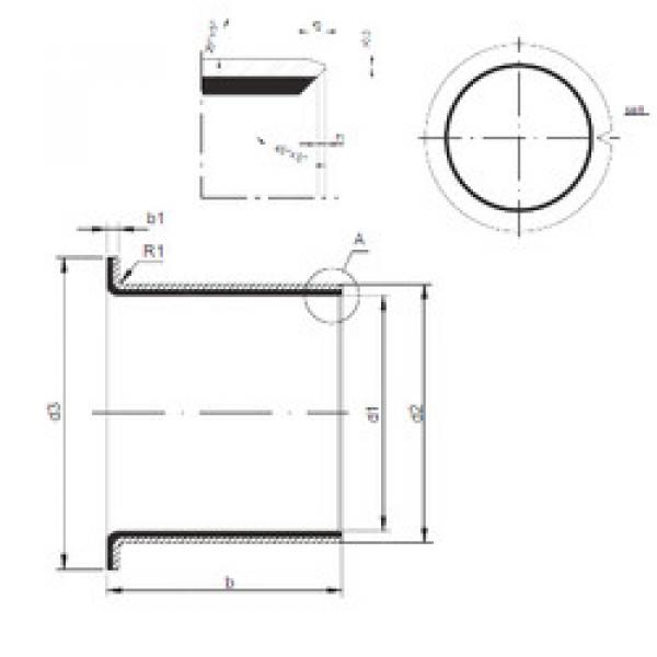 Bearing TUF1 08.055 CX #1 image