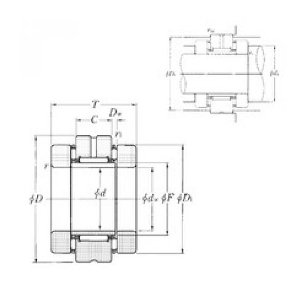 Bearing AXN3570 NTN #1 image