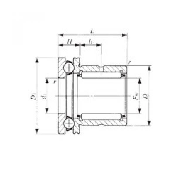 Bearing NAX 1223Z IKO #1 image