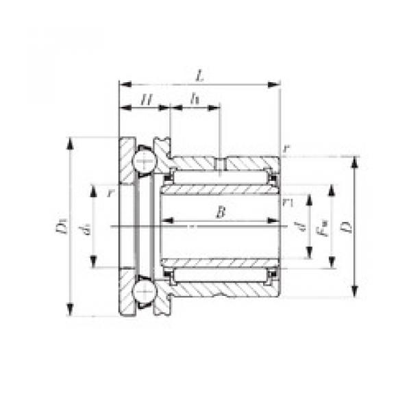 Bearing NAXI 1223 IKO #1 image