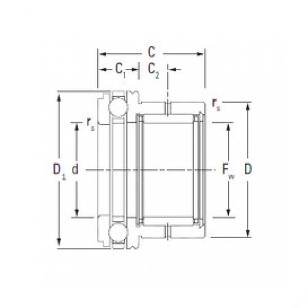 Bearing NAXK35 KOYO #1 image