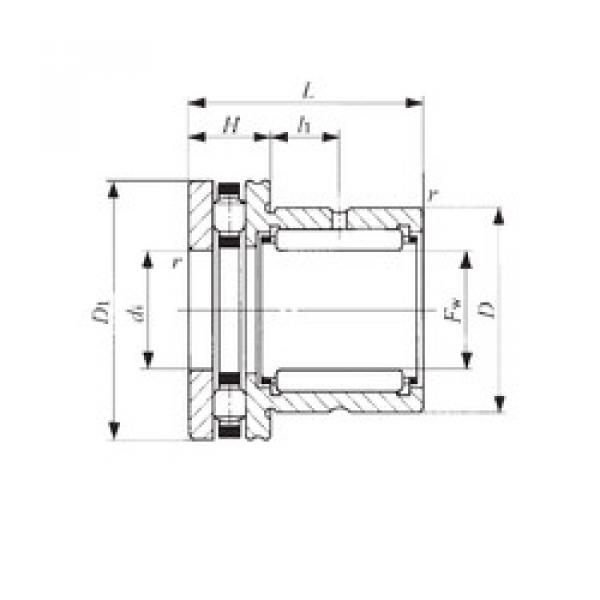 Bearing NBX 1725 IKO #1 image