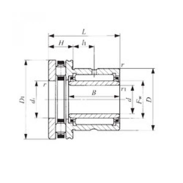 Bearing NBXI 1223 IKO #1 image