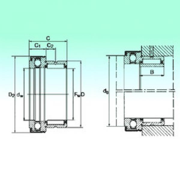 Bearing NKX 12 Z NBS #1 image