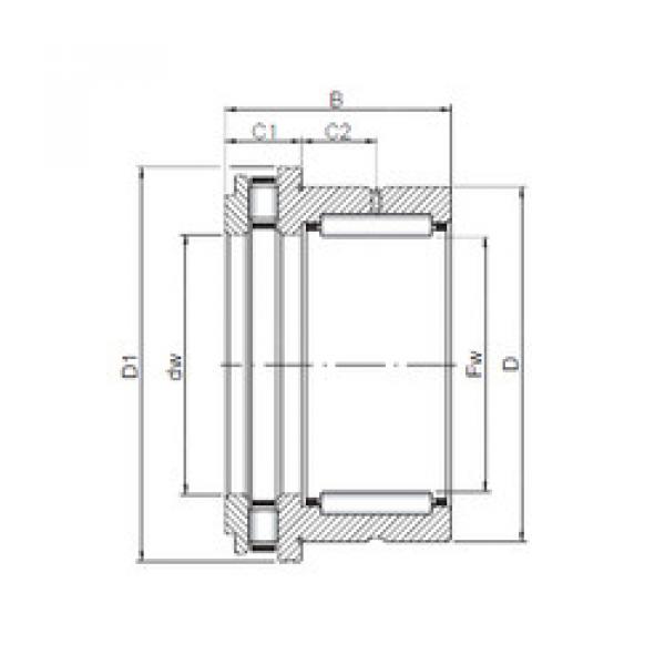 Bearing NKXR 15 ISO #1 image