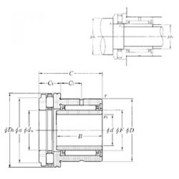 Bearing NKXR20T2+IR17×20×20 NTN #1 image