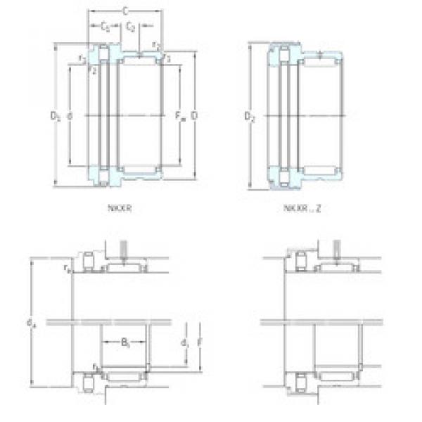 Bearing NKXR50Z SKF #1 image