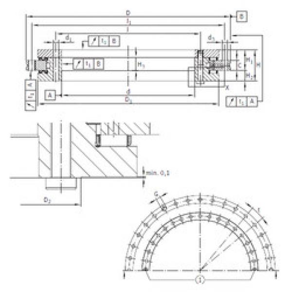 Bearing YRTE325 INA #1 image