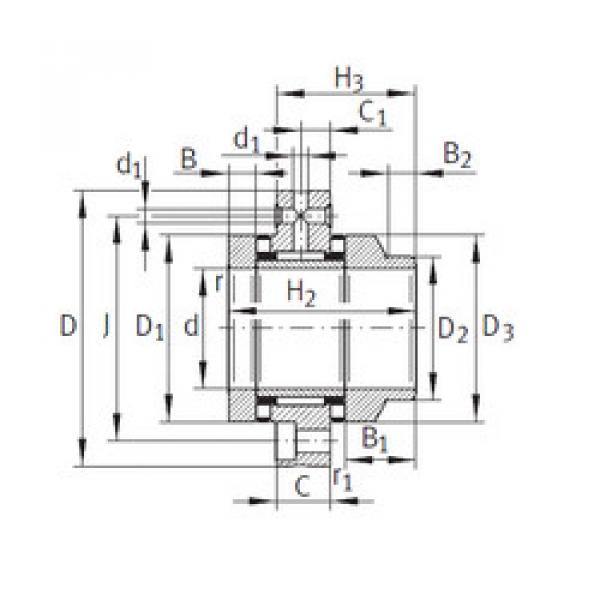 Bearing ZARF3590-L-TV INA #1 image