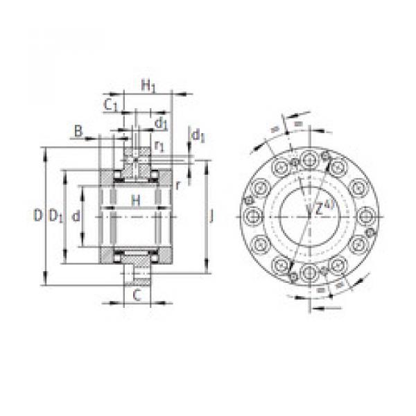 Bearing ZARF1560-TV INA #1 image