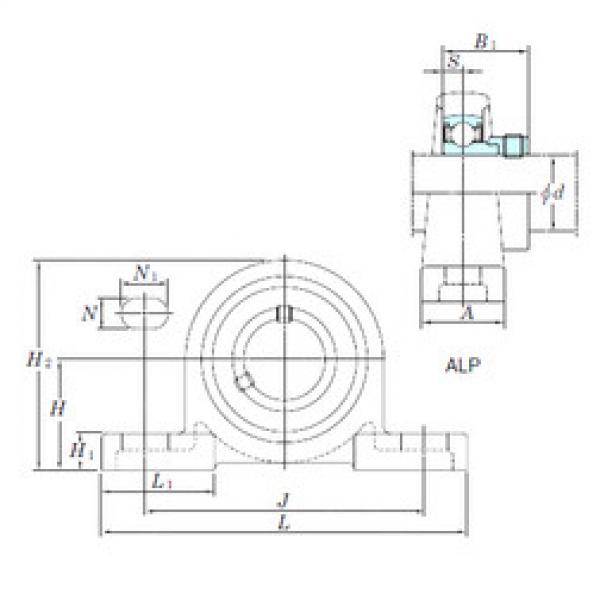 Bearing ALP204-12 KOYO #1 image