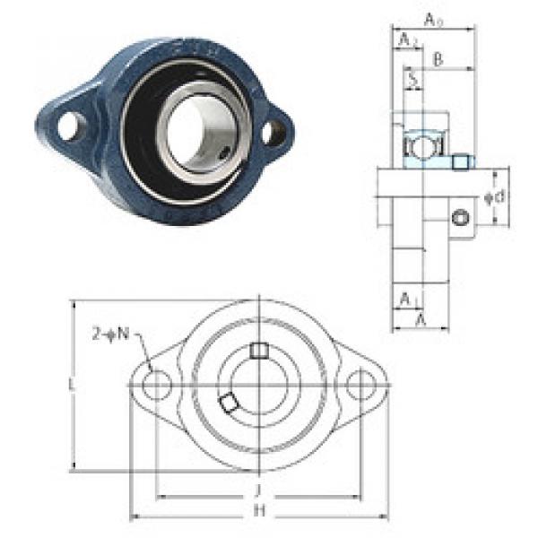 Bearing BLF201-8 FYH #1 image