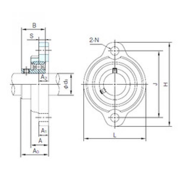 Bearing BLFL2J NACHI #1 image