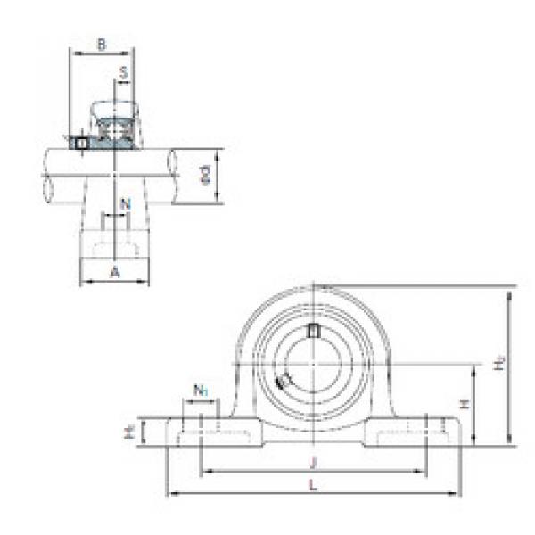 Bearing BLLP1J NACHI #1 image