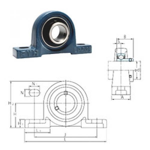 Bearing BLP201-8 FYH #1 image