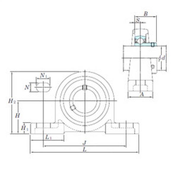 Bearing BLP202 KOYO #1 image