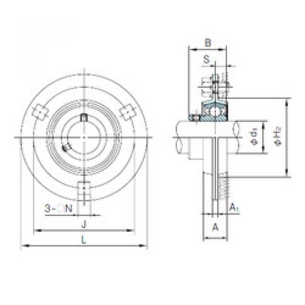 Bearing BPF6 NACHI #1 image