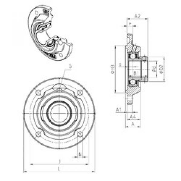 Bearing ESFEE208 SNR #1 image