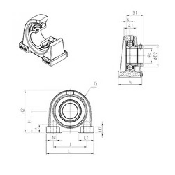 Bearing ESPAE201 SNR #1 image