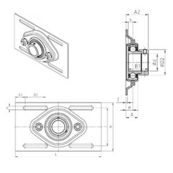 Bearing ESPFE205 SNR #1 image