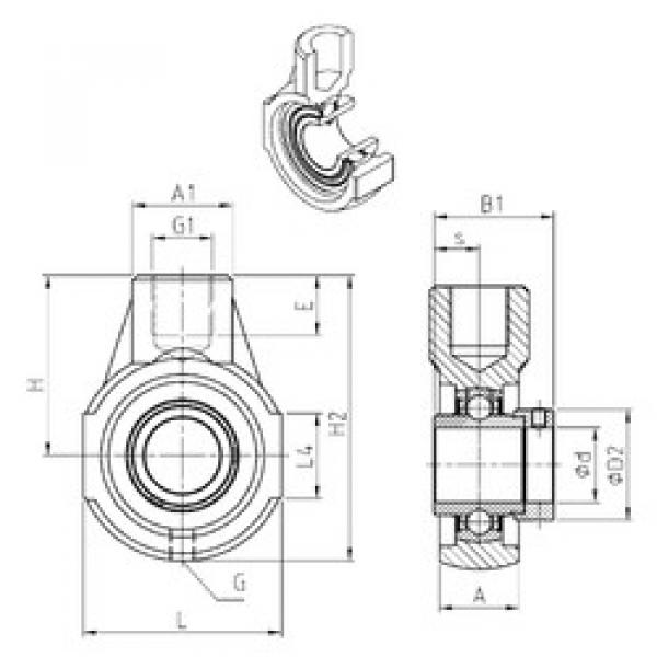 Bearing EXEHE201 SNR #1 image