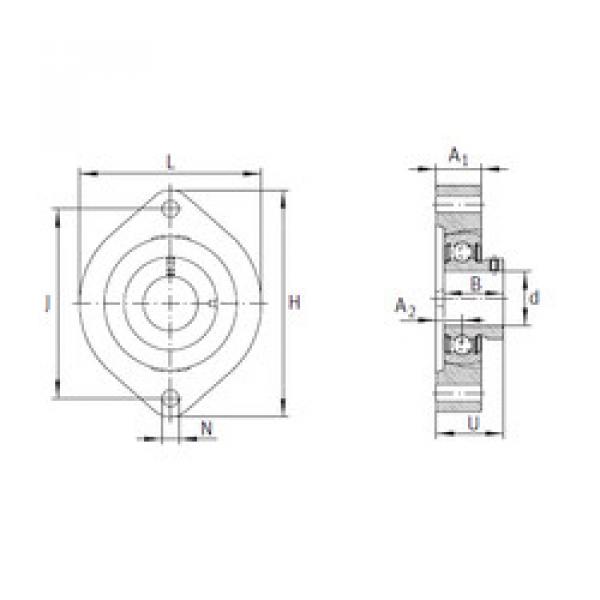 Bearing FLCTEY12 INA #1 image