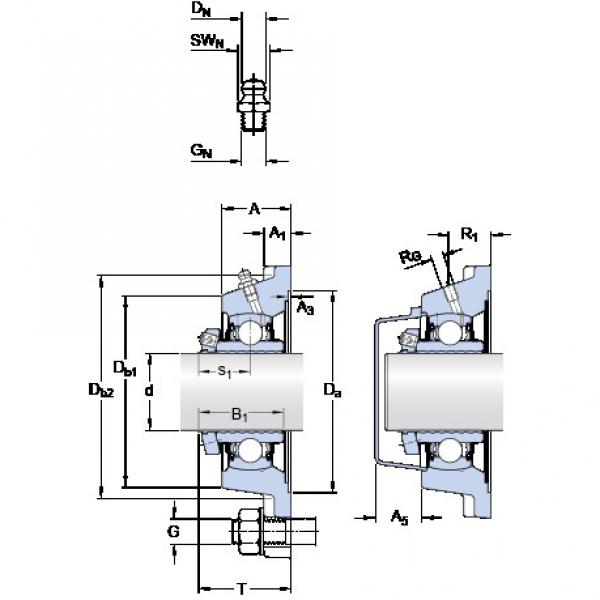 Bearing FY 30 LF SKF #1 image