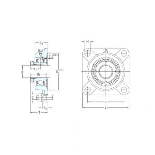 Bearing FYJ 30 KF+H 2306 SKF #1 image