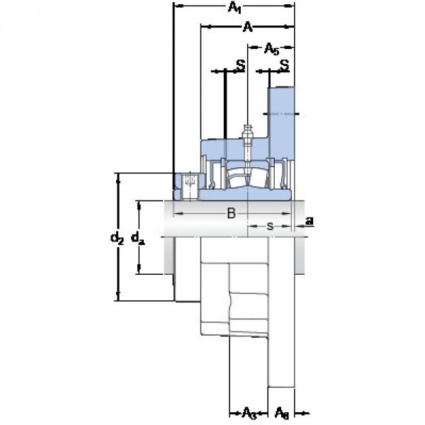 Bearing FYR 4 SKF #1 image